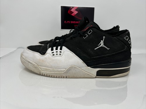 Nike Jordan Flight 23 Black Red White (Bred) 317820-003 Size US 13 Men's| No Box - Picture 2 of 7