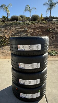 4 NEW 245/35ZR20 Michelin Pilot Sport Cup 2 Model 3
