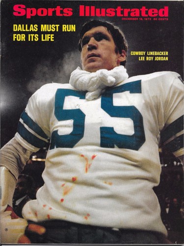 Sports Illustrated 1972 LEE ROY JORDAN Dallas Cowboys ALABAMA Football NO LABEL - 第 1/4 張圖片