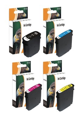 4x Patronen für HP OfficeJet Pro K8600 K5400 K550 D TN K550 88XL