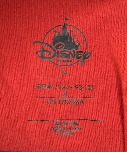 Disney Pixar red Incredibles logo short sleeve shirt women’s medium - Picture 4 of 8