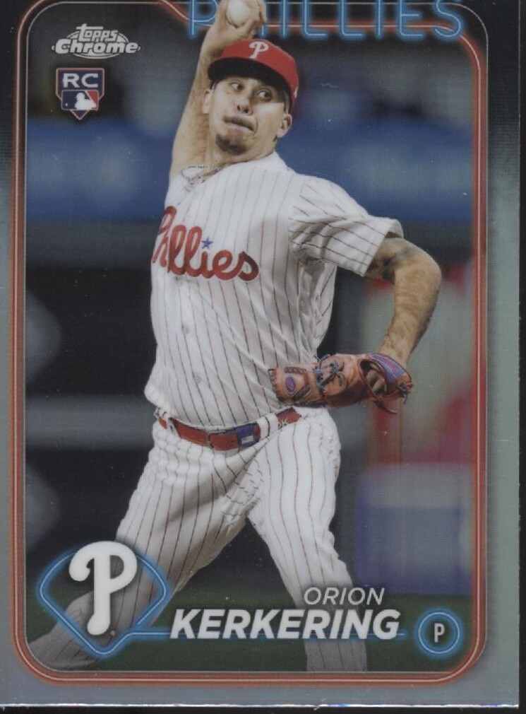 2024 Topps Chrome #180 Orion Kerkering Refractor