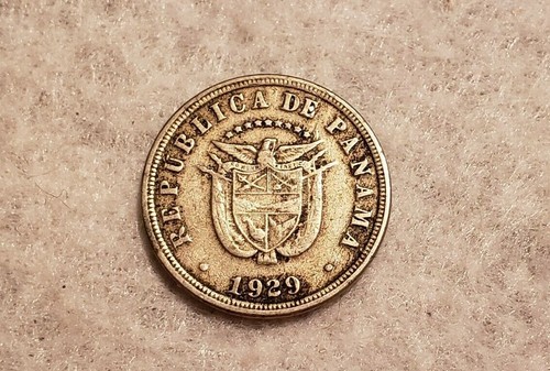 Moneta 5 centesimi Panama 1929 - Foto 1 di 2