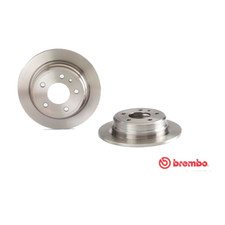 Paar Bremsscheiben Hinten BMW 5 - 6 Brembo Für 34211121387