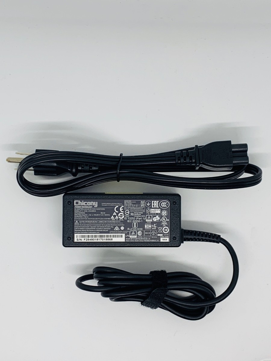 Chicony 45W USB-C AC Power Adapter Charger Acer Chromebook Spin