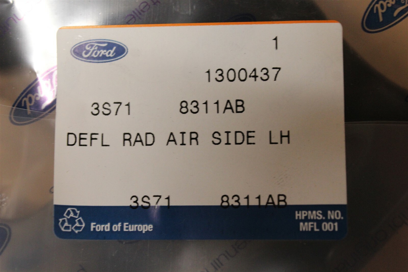 Genuine Ford MONDEO Air Deflector 1300437 for sale online | eBay