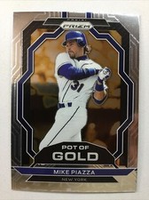 Mike Piazza 2023 Panini Prizm Pot Of Gold Baseball Card PG14