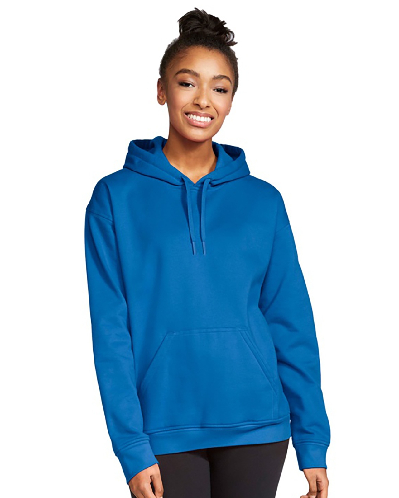 GDSF500 Gildan SF500 Unisex Long Sleeve Softstyle Midweight Fleece Soft ...
