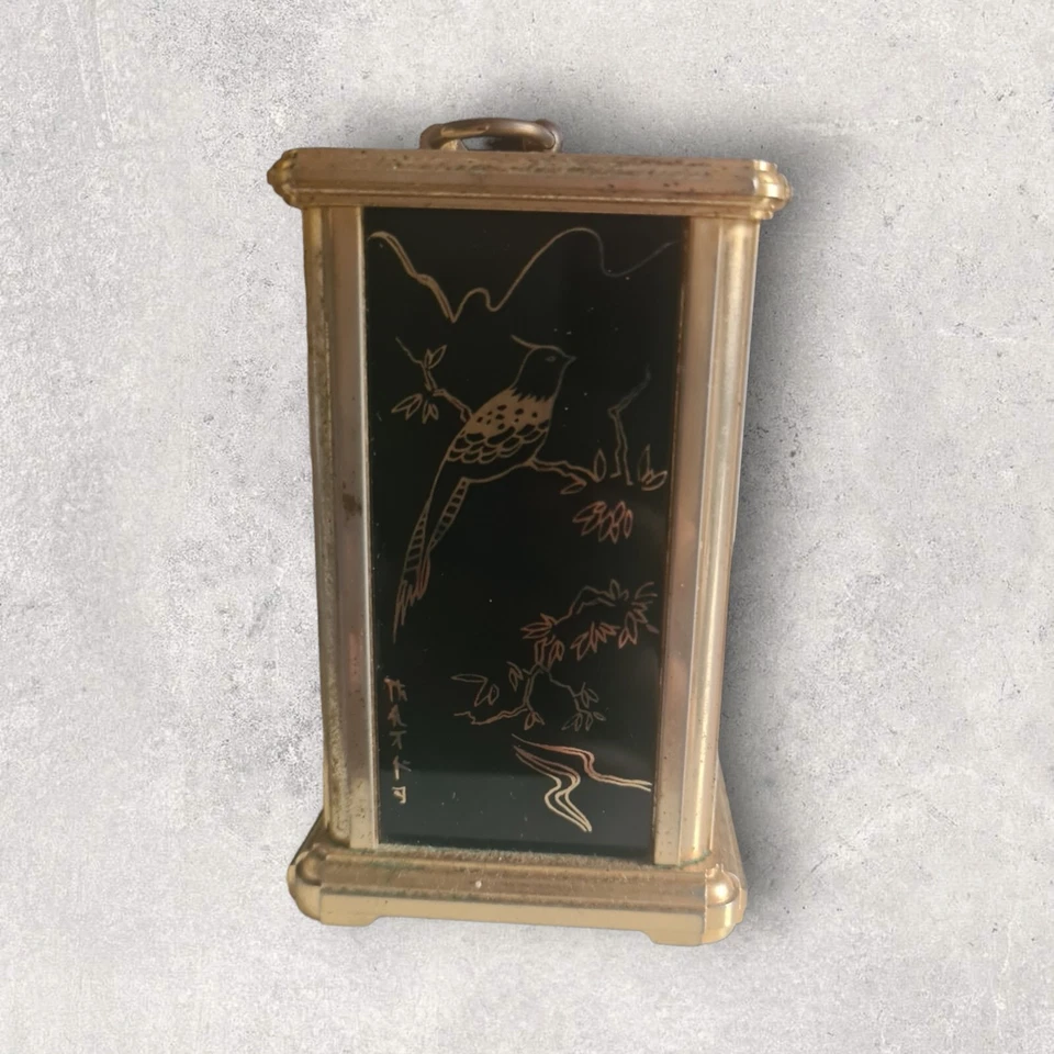 PENDULE À POSER , HORLOGE,  ANCIENNE, JAZ ÉLECTRONIC, RARE DECO VINTAGE - Photo 3/4