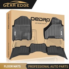 Floor Mats For 2013-2018 Dodge Ram 150025003500 Crew Cab 3d Tpe All Weather