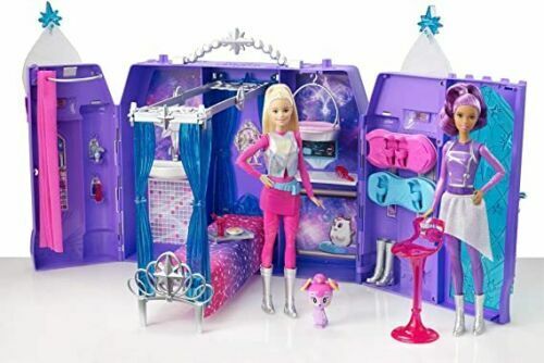 Box Damaged Barbie Malibu House Childrens Dollhouse Playset Toy 25+  Accessories