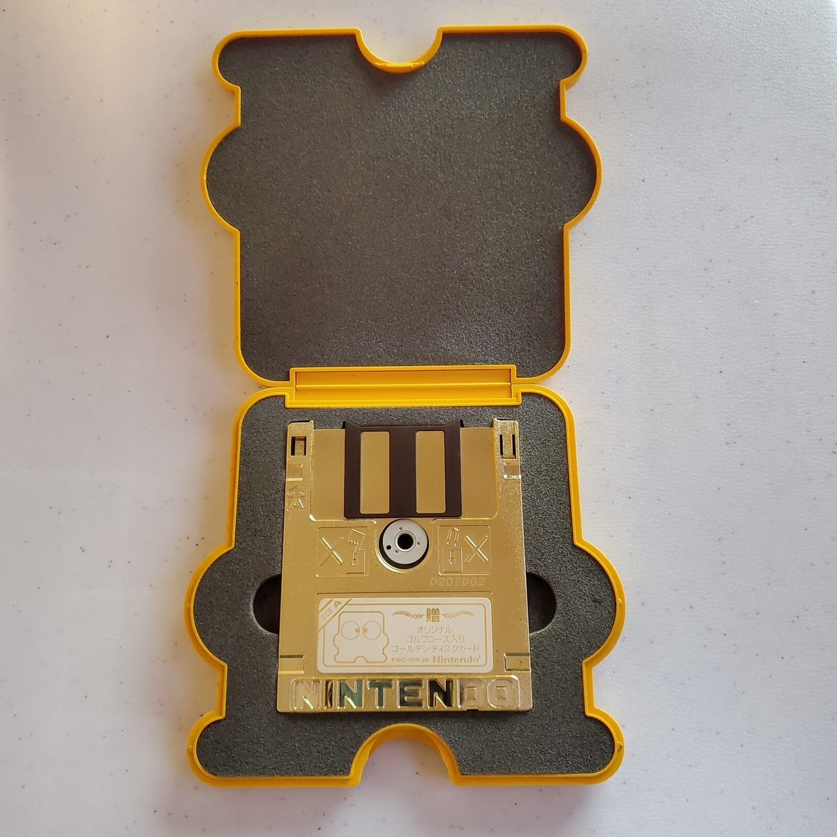RARE Nintendo Tournament Golf Course GOLD DISK Prize 1987 | eBay