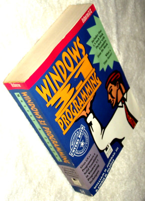 NEW 1992 1st/1st Windows 3.1 Programming C/C++ w/3.5 Disk Murray & Pappas Pbk