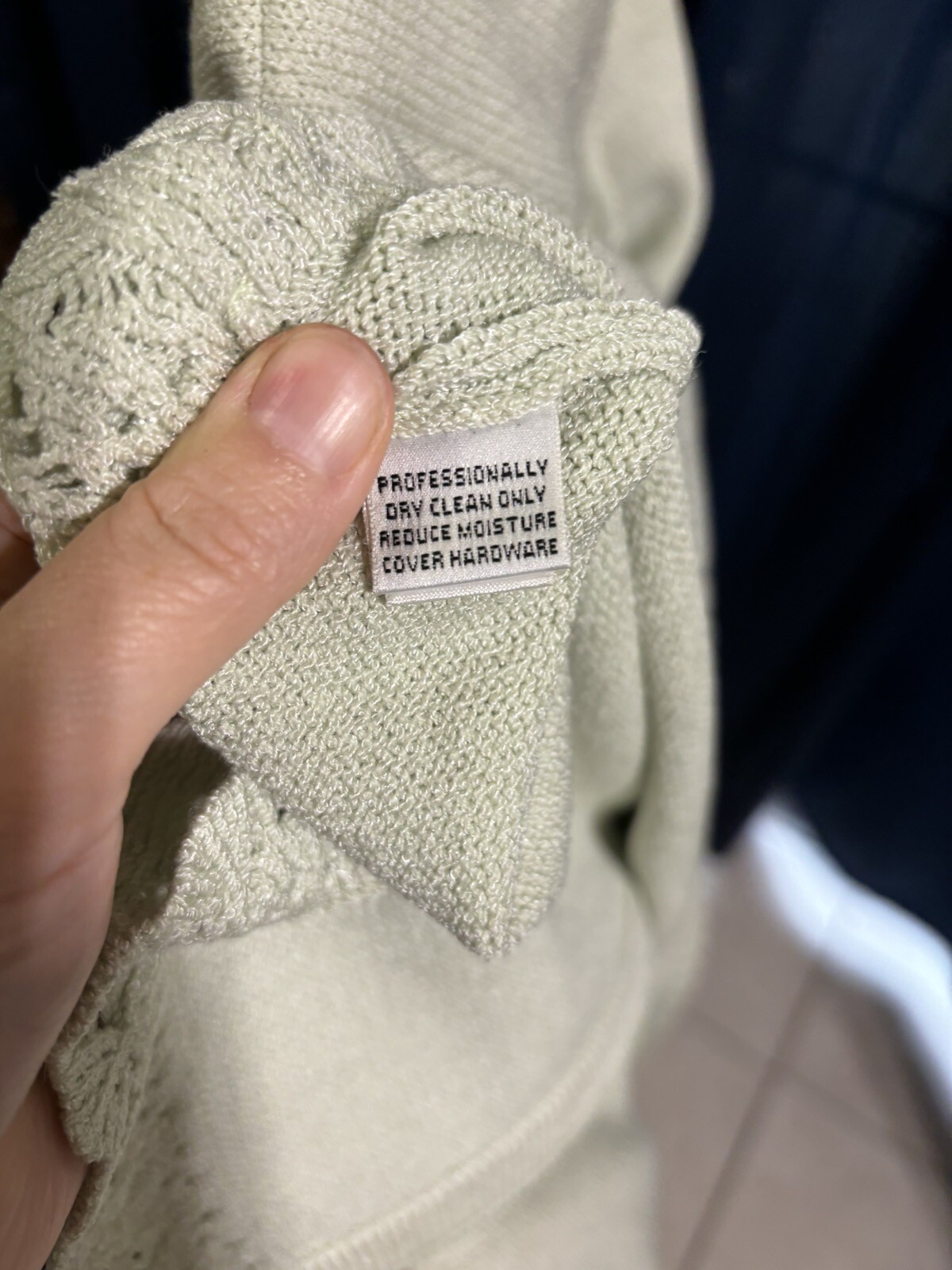 ST.JOHN  Collections Light Green Button Front Top… - image 8