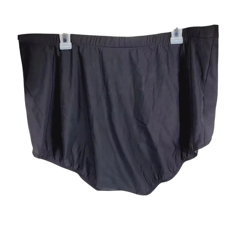 Nuevo bikini negro Maxine of Hollywood traje de baño parte inferior para mujer talla grande 24W Foto 2 de 4