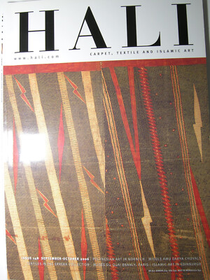 HALI carpet, textile and islamic art 2006 Issue 148