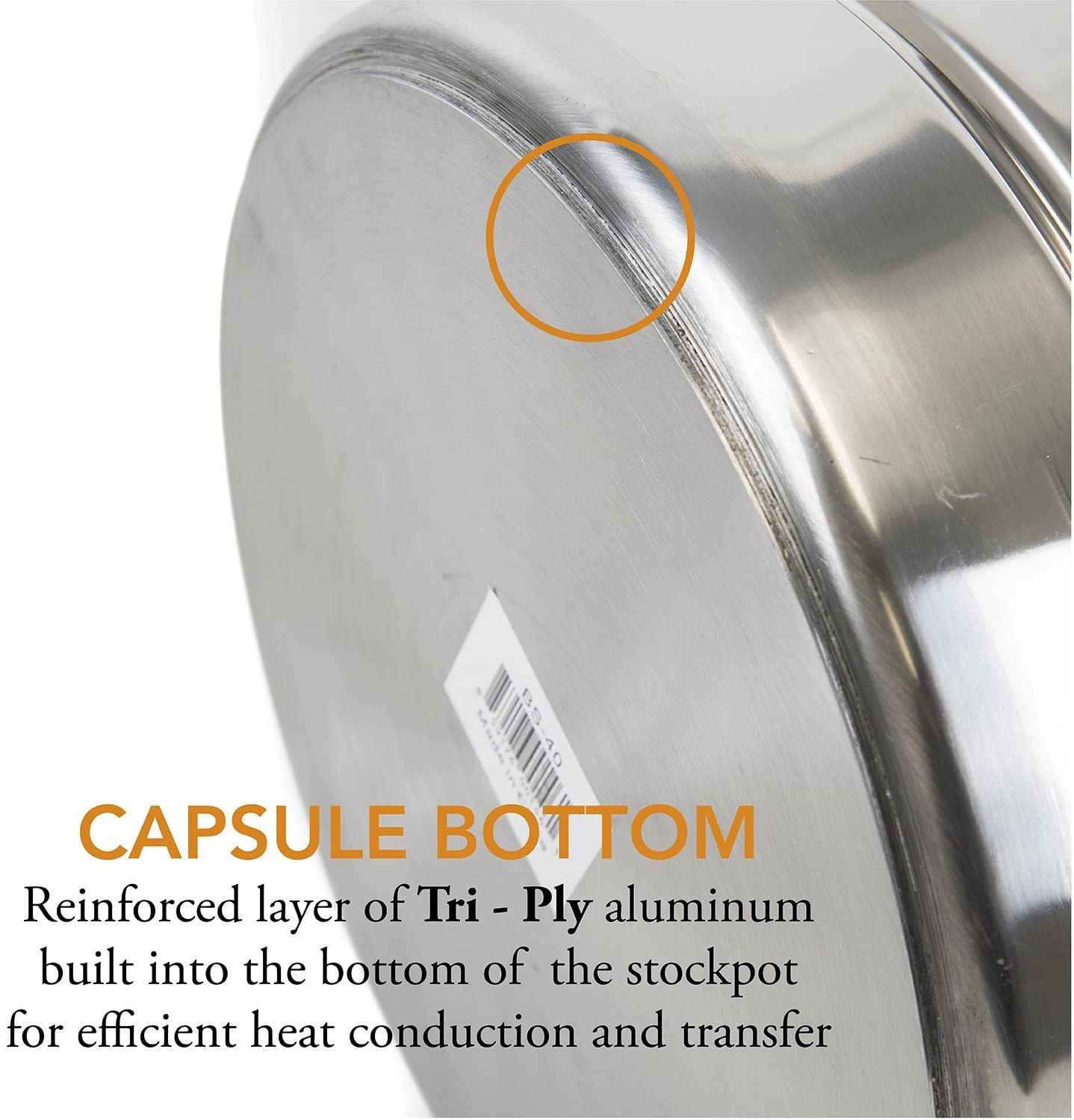 Gasone 10 Gallon Stainless Steel Home Brew Kettle Pot Pre Drilled 4 PC