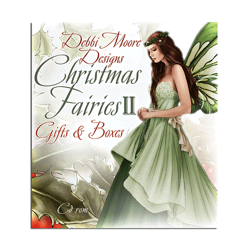 Debbi Moore Designs Christmas Fairies II Gifts & Boxes CD Rom (326037) - Picture 1 of 3