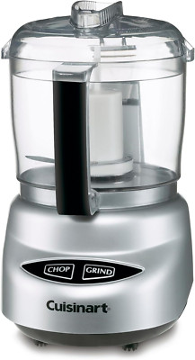 Food Processor, Mini-Prep 3 Cup, 24 Oz, Brushed Chrome and Nickel, DLC-2ABC