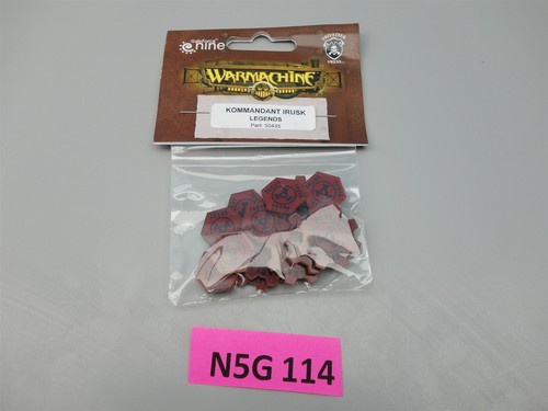 Warmachine: Khador - Kommandant Irusk Legends Token Set (Privateer Press) - Picture 2 of 4
