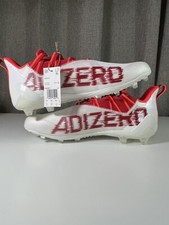 Adidas Shoes Mens 14‎ White Crazy Quick Mid Performance Football Cleats NEW Adidas CrazyQuick Mid G99295 Men main image 4