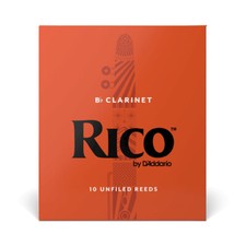D'Addario Rico RCA1030 Bb Clarinet Reed 10-Pack, Strength 3.0