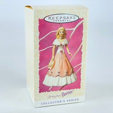 1997 Hallmark Keepsake Ornament Springtime Barbie Third in Series