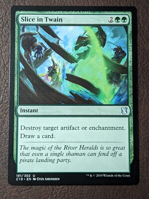 SLICE IN TWAIN C19 - Magic The Gathering MTG Collectible Card game
