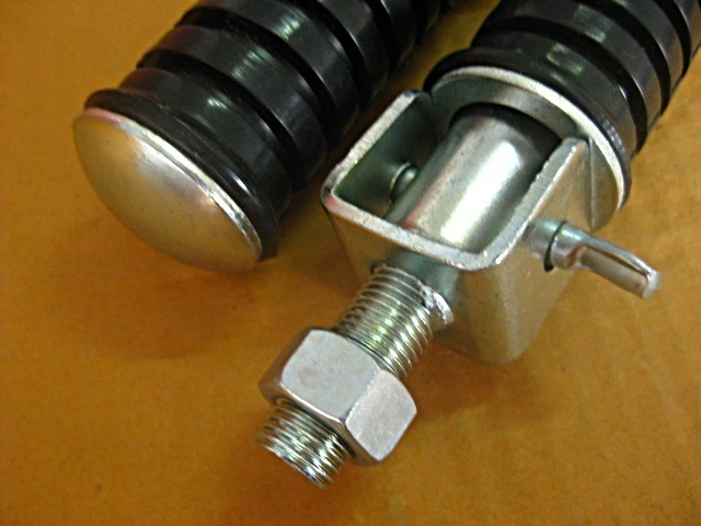 Fit YAMAHA DT100 U7E YCS1 YL2 YL2C REAR PILLION FOOT PEGS FOOTREST 全新 [sa738] — 第 4/4 张图片