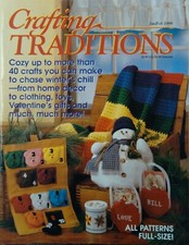 Crafting Traditions January February 1998 Holiday Gifts/Christmas/Valentine's