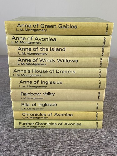 L. M. Montgomery Anne of Green Gables 10 Book Set Hardbacks Harrap 1975 - Picture 7 of 8