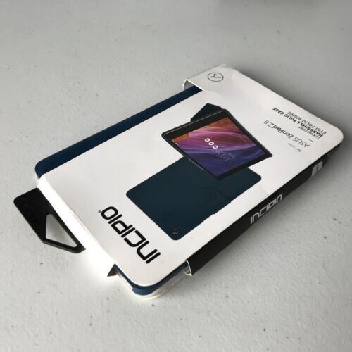Incipio Lexington HardShell Folio Case Cover for ASUS ZenPad Z 8 Z8 - BLUE CASE