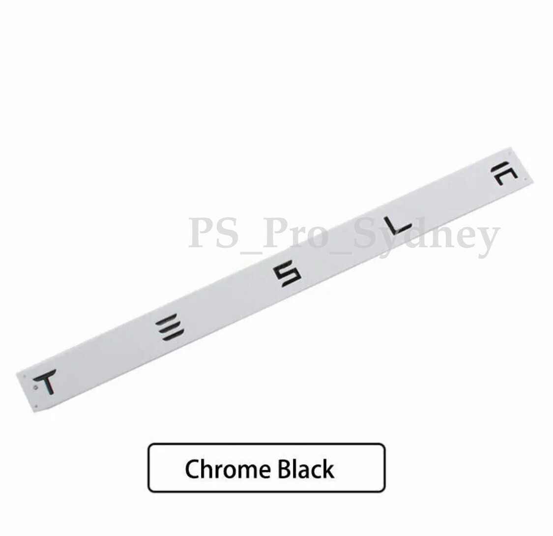 3D Trunk Letters Tailgate Rear Emblem Adhesive Badge for Tesla Model 3