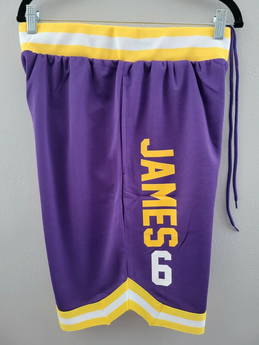 Lebron shorts cheap lakers