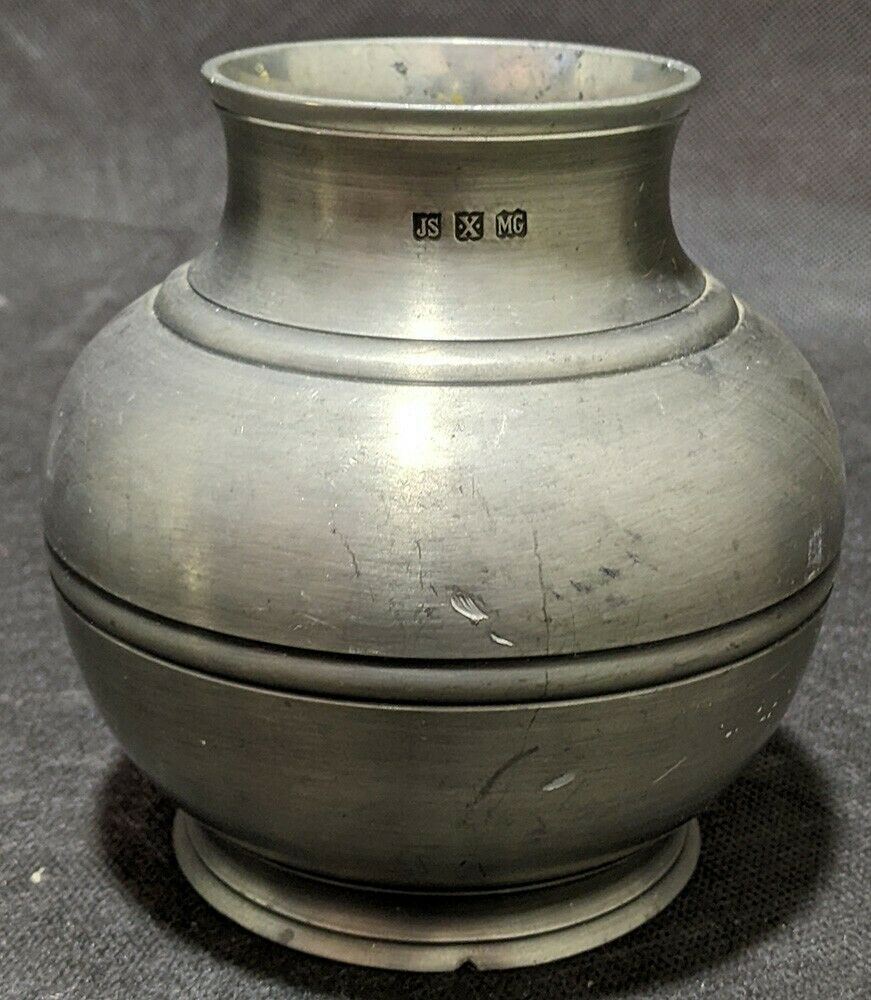 Vintage John Somers - Brazil - Pewter Waste Bucket / Vase | eBay
