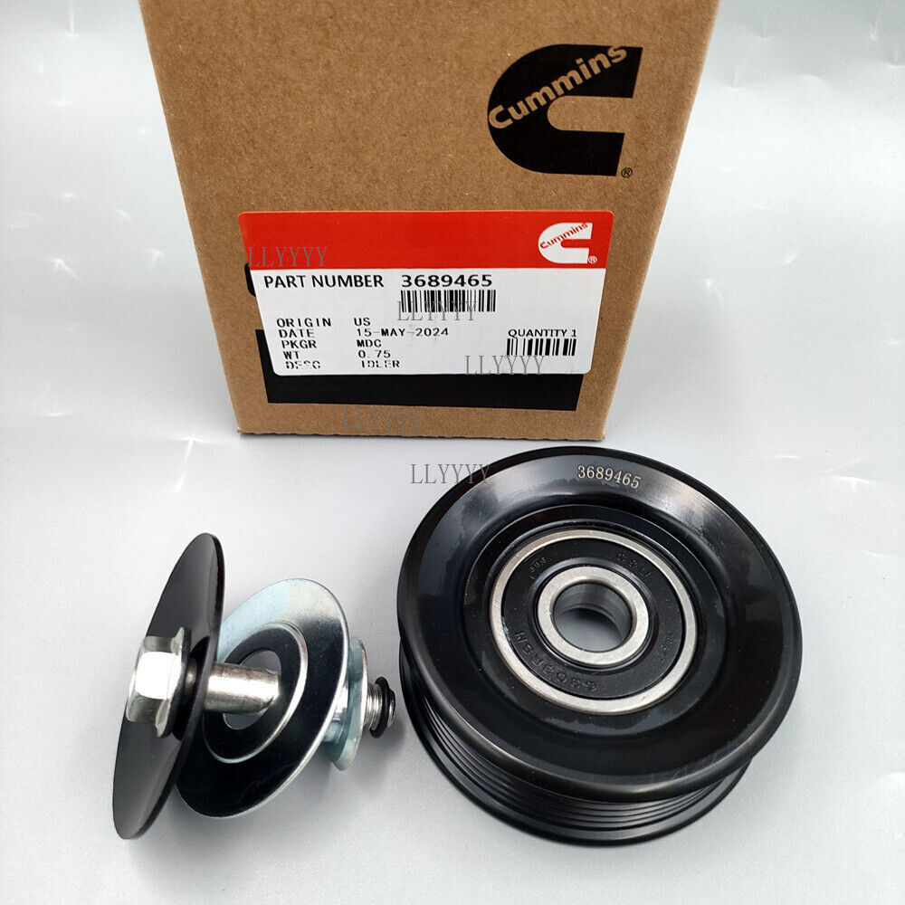 Drive Belt Idler Tensioner Pulley for Cummins ISX / 15 Engines OE# 3689465 NEW