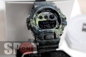 g shock floral green