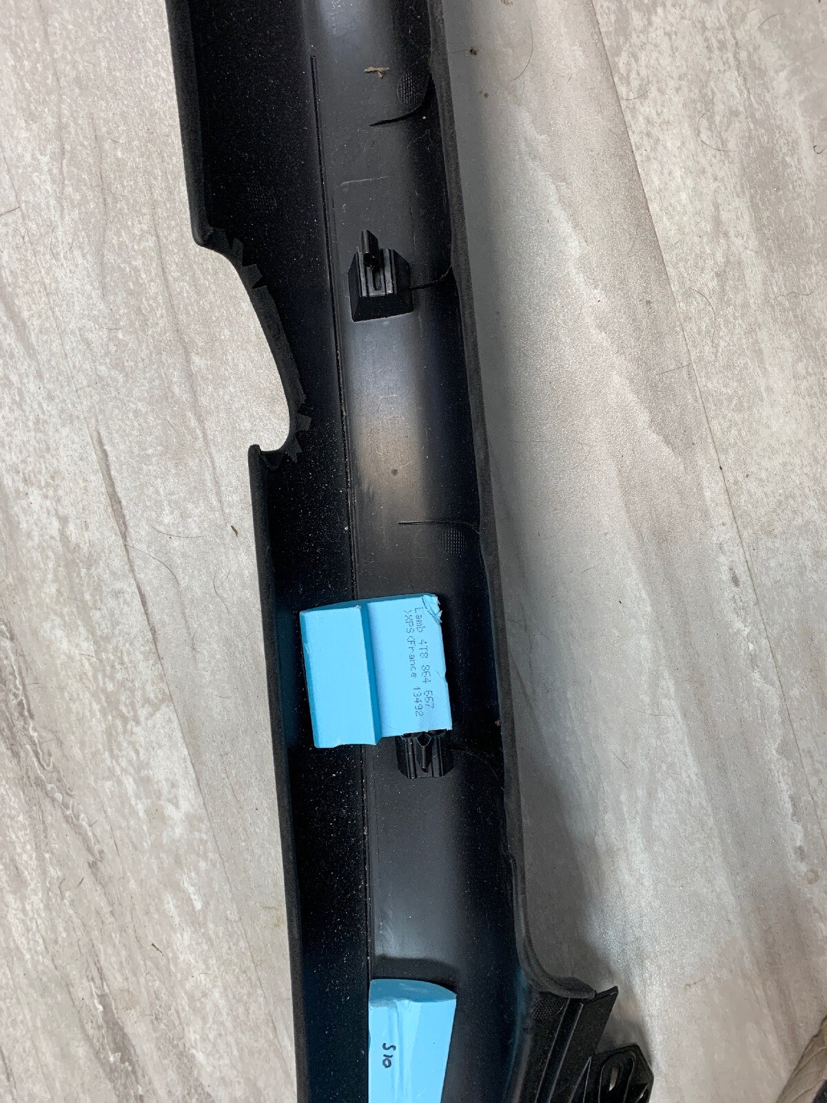lamborghini huracan Left Driver Side Upper Trim Panel Alcantara Black 4T0867233