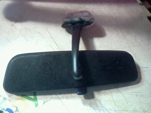 Jaguar xj40 1988-1994 Rear View Mirror with clip oem B9 #32 - Image 2 of 3