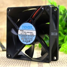 New NMB 3110KL-04W-B50 12V 0.30A 8CM 8025 2-wire Double Ball Cooling Fan 1PCS 