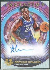 2022-23 Bowman University Inception #BIA-AK Arthur Kaluma Base Autographs