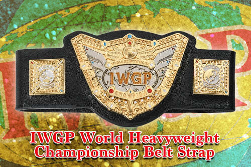 NJPW KeyRing IWGP World Heavyweight Champion Belt Strap New