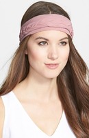 Cara 3142 Women's Pink 'divine Braid' Head Wrap Cara 3142 Women's Pink 'divine Braid' Head Wrap