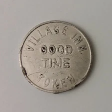 Village Inn Good Time Fun For All Arcade Game Token 22mm