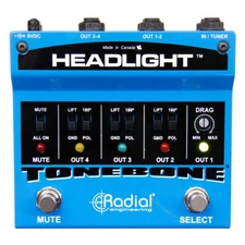 Radial Tonebone Headlight Four-Output Guitar Amp Selector