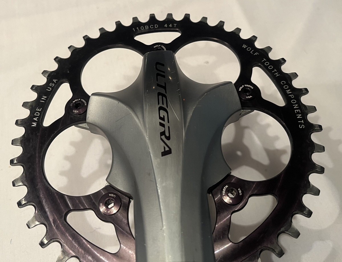 Shimano Ultegra FC-6750 175mm Compact Crank Set - Dark Gray