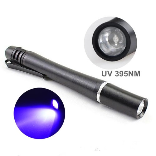1/2x LED UV Torch Light Ultra Violet Flashlight Blacklight 395NM Inspection Lamp - Picture 9 of 11
