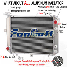 upgrade 3 Row Radiator For Komatsu Allis Kalmar Forklift 3EB04A5111,8761212 NEW