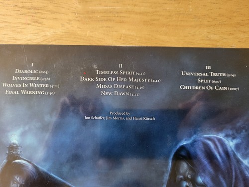 Demons And Wizards III Double LP 2020 Etched w Book ICED EARTH Record Sealed LP5 - Picture 6 of 6