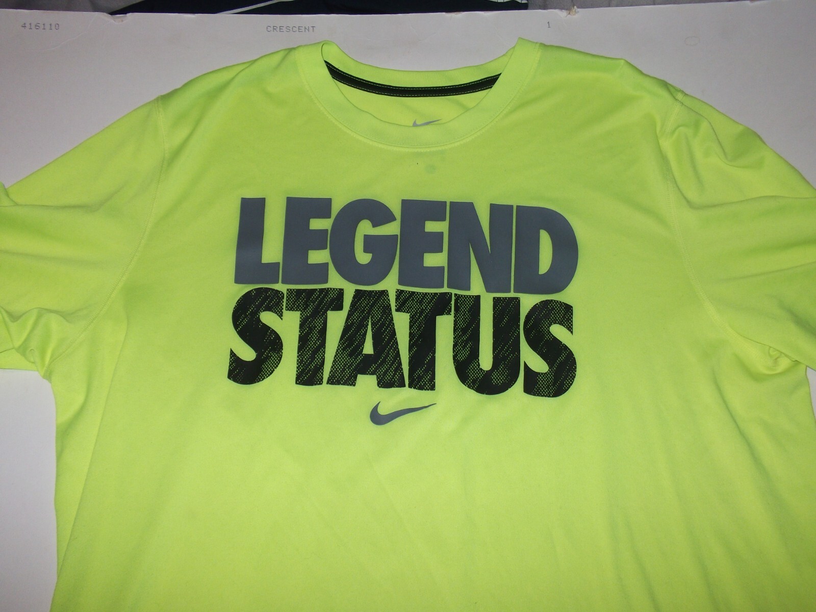 nike legend status t shirt